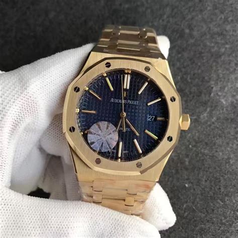 audemars piguet gold royal oak replica|audemars piguet alternative.